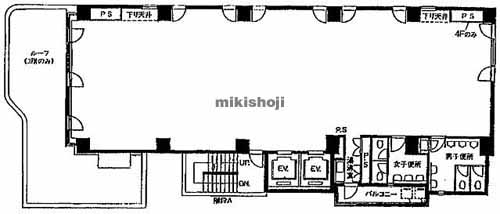 宇田川ビル 平面1