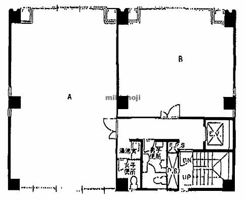 早川ビル 平面1