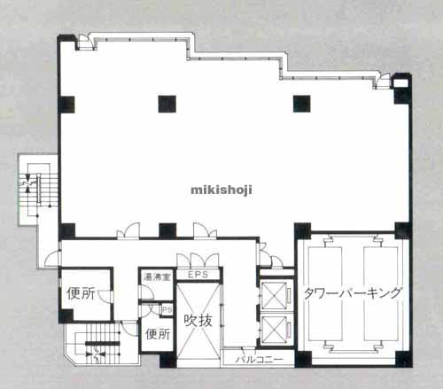 三軒茶屋・太子堂のワコーレ三軒茶屋６４ビル 平面1