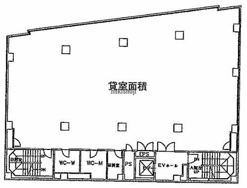 蒲田・西蒲田・蒲田本町・新蒲田の蒲田５丁目ビル 平面1