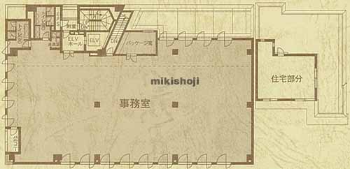 四谷オーキッドビル 平面1