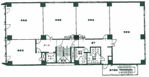 新宿ＪＥＣビル 平面1