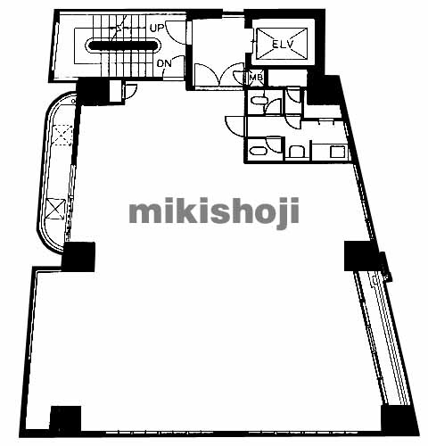 南大塚・北大塚の富士建ＬＫビル 平面1