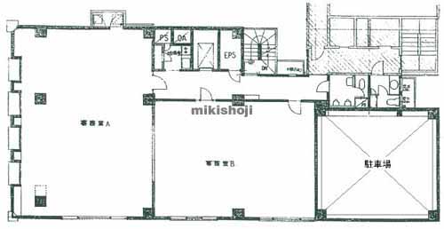 南池袋の第６・７中野ビル 平面1