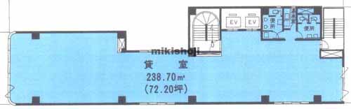 プライム東日本橋一丁目ビル 平面1