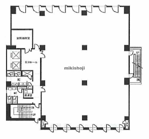 西新宿松屋ビル 平面1