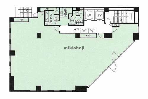 Ｔ＆Ｇ浜松町ビル 平面1