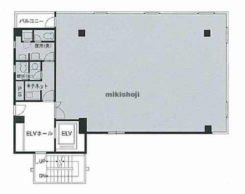 新川の新川エフ２ビルディング 平面1