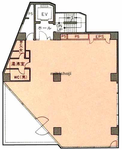 ＴＯＨＭＡ高田馬場ビル 平面1