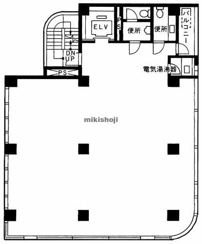 東日本橋・日本橋久松町のＮＳビル 平面1