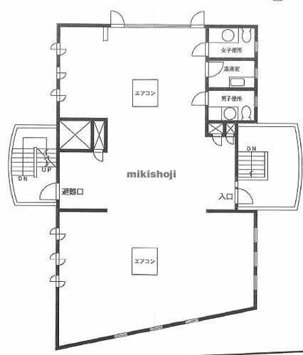 内藤町ビル 平面1