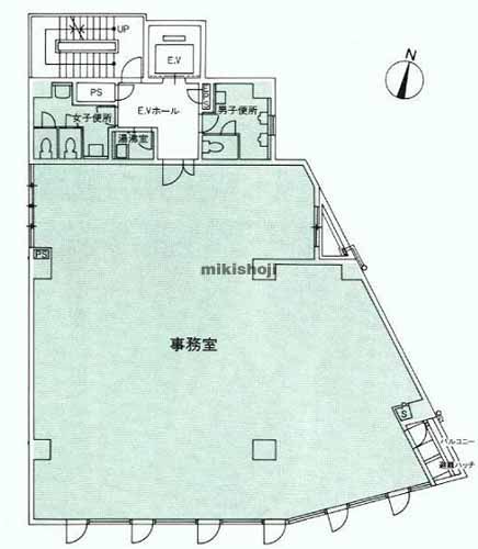 渋谷１１１ビル 平面1