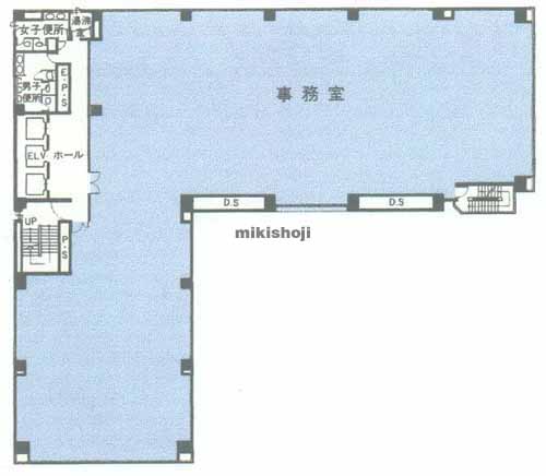 五島育英会ビル 平面1