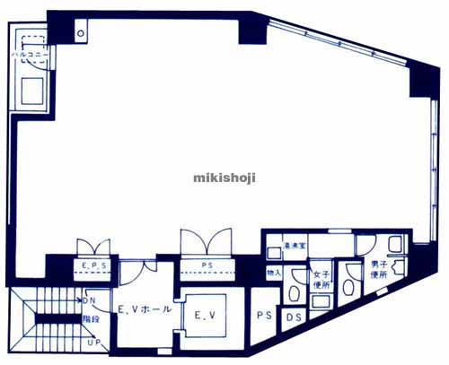 三ノ輪ビル 平面1