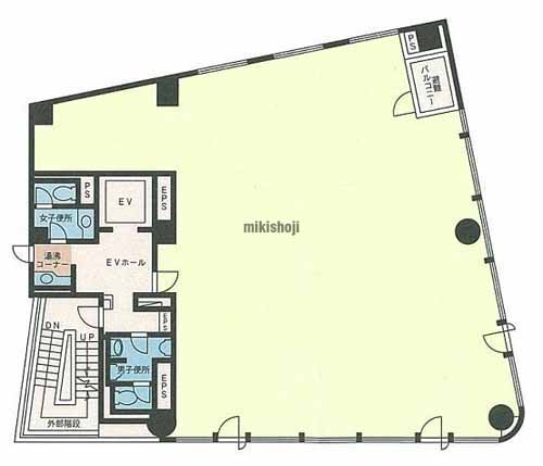 新宿やわらぎビル 平面1