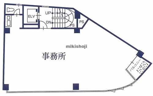 柳下フラッツ 平面1