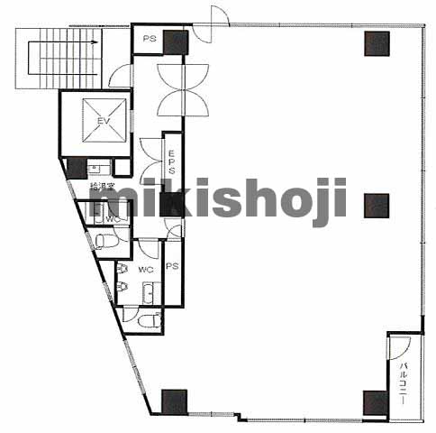 東五反田の五反田ＮＴビル 平面1