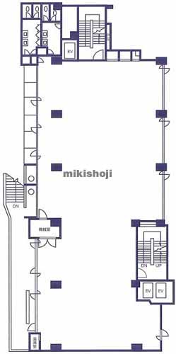 プラザ新大樹本棟 平面1