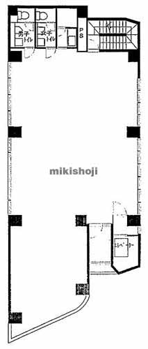 チガー南青山ビル 平面1