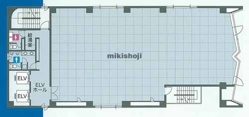 茅場町イーストスクエア 平面1