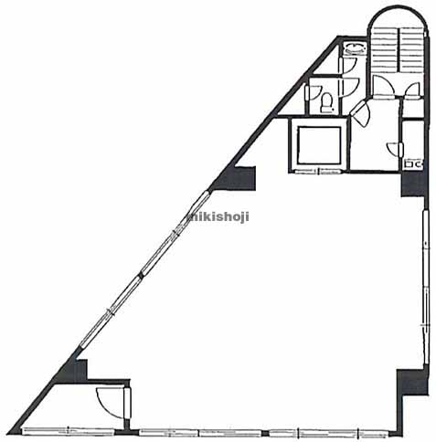 目黒・三田の福山ビル 平面1