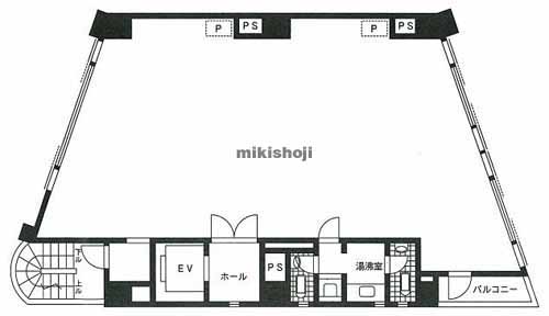 Ｃｏｃｏｒｏ　Ｋａｎｄａ　Ｂｌｄｇ． 平面1