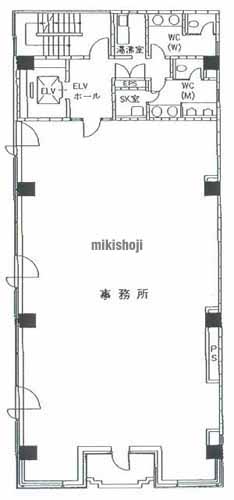 浜松町エムプレスビル 平面1