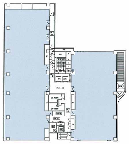 Ｄａｉｗａ赤坂ビル 平面1