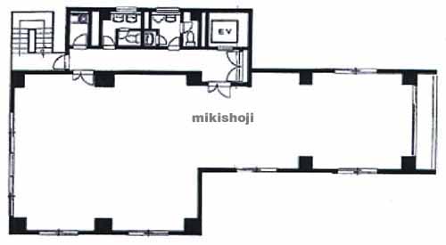 御苑スカイビル 平面1