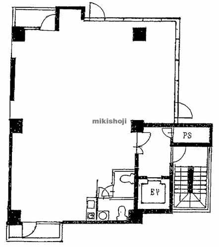 ルネスＥ・Ｂ・Ｉビル 平面1