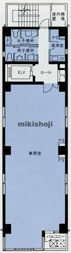神田多町・神田司町・神田美土代町のニチヨビル 平面1