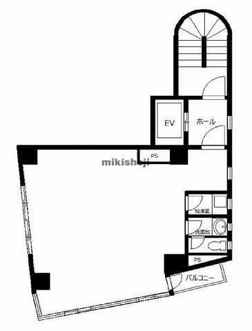 九段中坂ビル 平面1