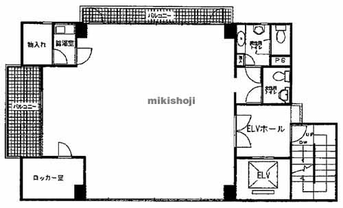 新小川町ビル 平面1