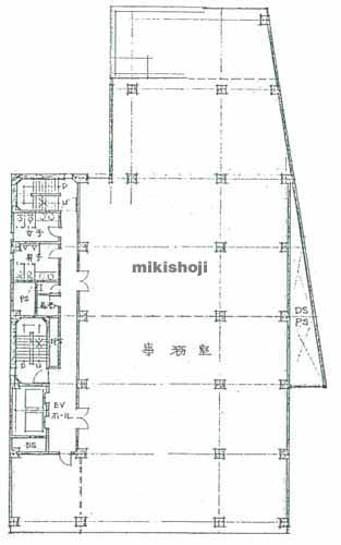 東上野の日新上野ビル 平面1