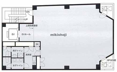 入谷・三ノ輪・下谷・根岸の立花ビル台東根岸 平面1