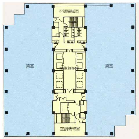 北品川のＯＮビル 平面1