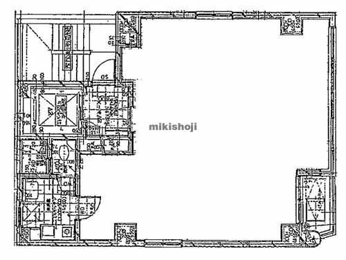 入船・新富の松永新富ビル 平面1