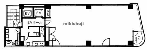 西新宿のＩ・Ｔ・Ｏビル 平面1