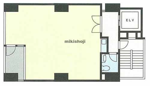 内神田の内神田金子ビル 平面1