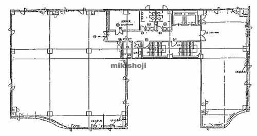 三井住友銀行五反田ビル 平面1