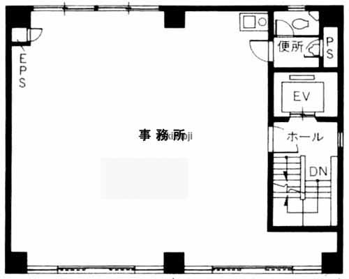 木所ビル 平面1