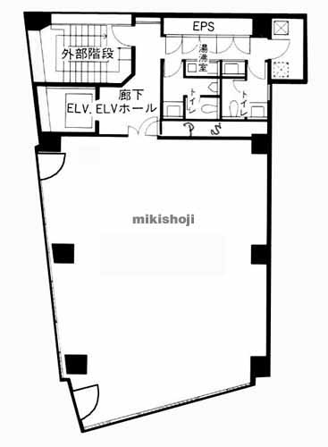 ＢＯＮＭＡＲＵＳＡＮビル 平面1