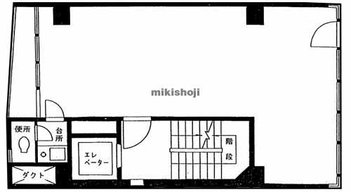 ナルセビルディング 平面1