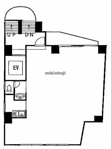 箪笥町・矢来町のＯＨ神楽坂ビル 平面1