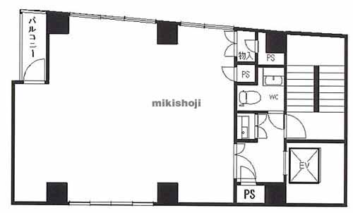 ＢＲエビスＡＫビル 平面1