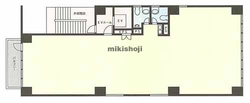 西新宿の食糧学院ビル 平面1