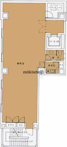岩本町・神田岩本町の神田第四パークビル 平面1