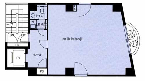 東日本橋・日本橋久松町の日本橋久松町栗原ビル 平面1