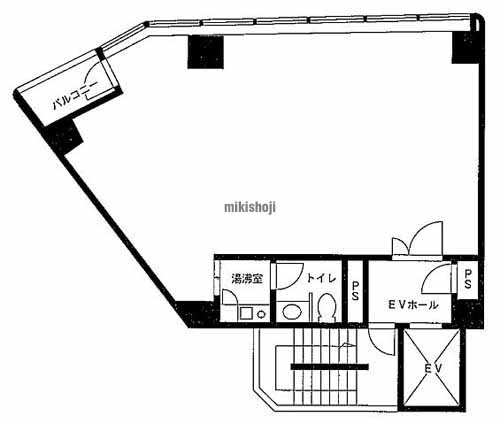 南平台町のＭＡＣ渋谷ビル 平面1