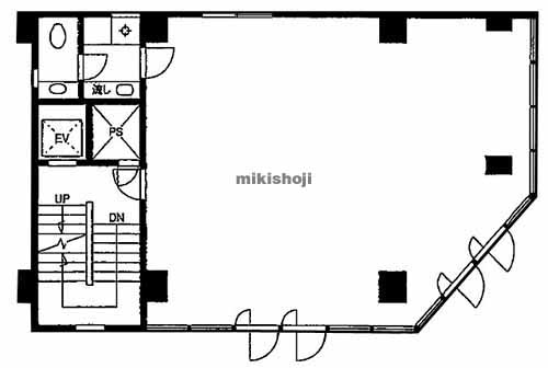 守矢ビル 平面1